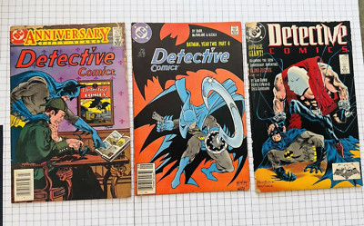 Detective Comics Lot: #572 (1987), #572, #598 - Iconic DC Batman Issues!