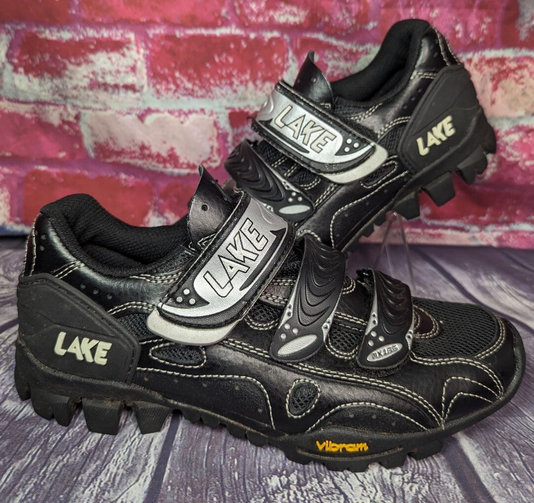 洋楽 Miz Matthews LAKE MTB Bike Cycling Shoes Cleats MX165 Womens 7 Mens 6 38.5