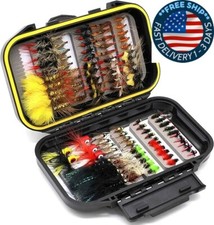 Kit surtido de moscas para pesca con mosca, 30/50/60/100/168 Uds. Nyphms húmedos