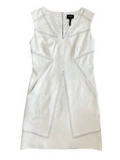 Laundry Shelli Segal Dress Mini Bodycon Women’s Off White Size 8