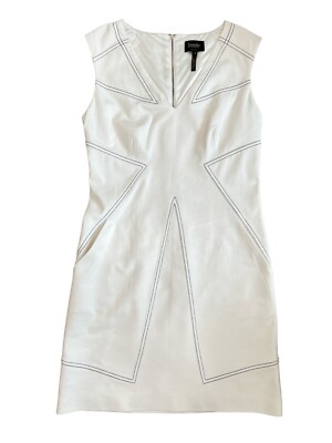 Laundry Shelli Segal Dress Mini Bodycon Women s Off White Size 8