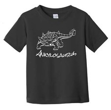 Ankylosaurus Sketch Cool Prehistoric Animal Dinosaur Infant Toddler T-Shirt