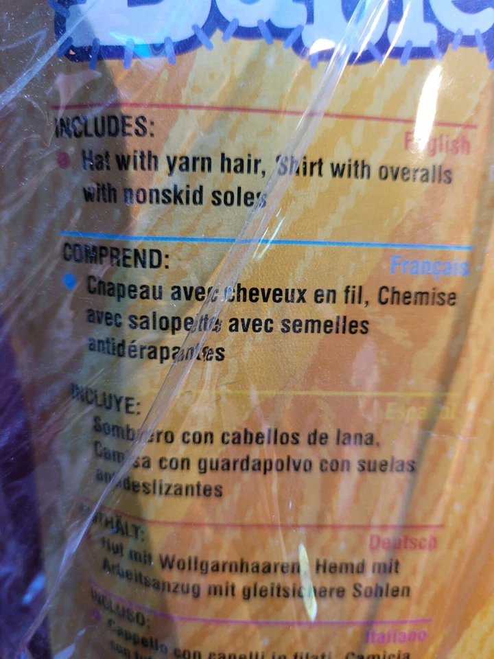 Disfraz de Halloween Marinero Ragamuffin Infantil Talla 3-4 Años Foto 3 de 4