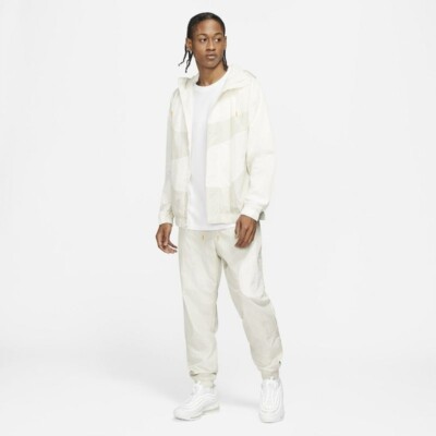 nike sportswear swoosh woven lined jacket