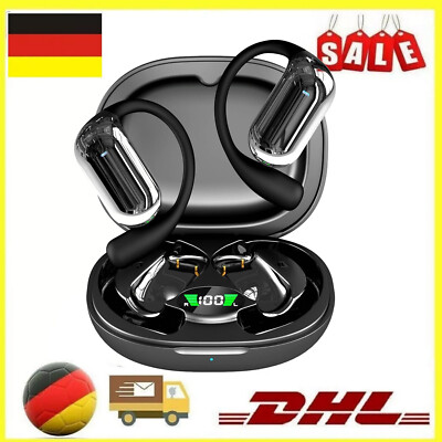 Kopfhörer Neu Bluetooth 5.4 TWS Wireless Sport Headsets Stereo in Ear Ohrhörer