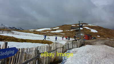 Foto 12x8 Plateau Poma Ski Schlepper, Glencoe Mountain Resort Alltnam Guibhas c2016