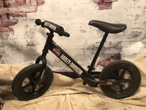 harley davidson balance bike black