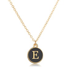 Gold Alphabet Letter Initial Friendship Bridesmaid Ladies Gift Chain Necklace