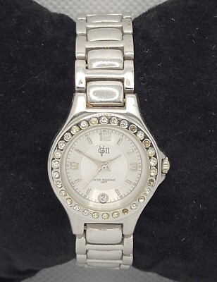 Watch Gloria Vanderbilt II with 4 Bezels Ladies Gloria Vanderbilt Silver Tone Quartz Watch With 4  main image 3