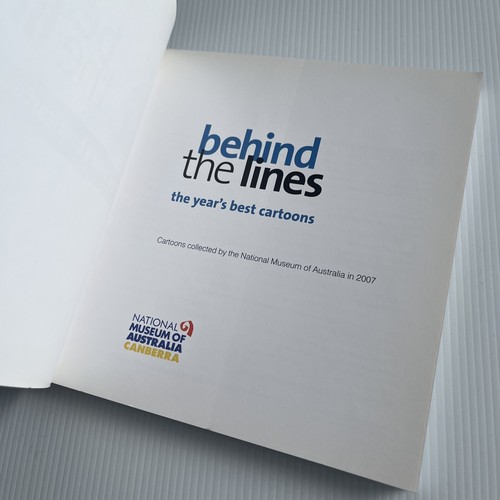 GUY HANSEN Behind the Lines: The Year's Best Cartoons 2007 2007 SC Book - Picture 8 of 9