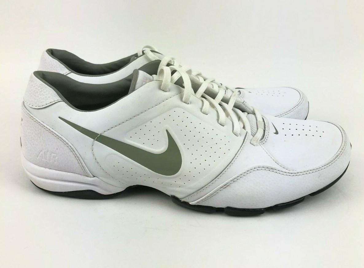 Nike Air Toukol III Mens Shoes Sneakers Size 13 White Leather Sport Lace Up  | eBay