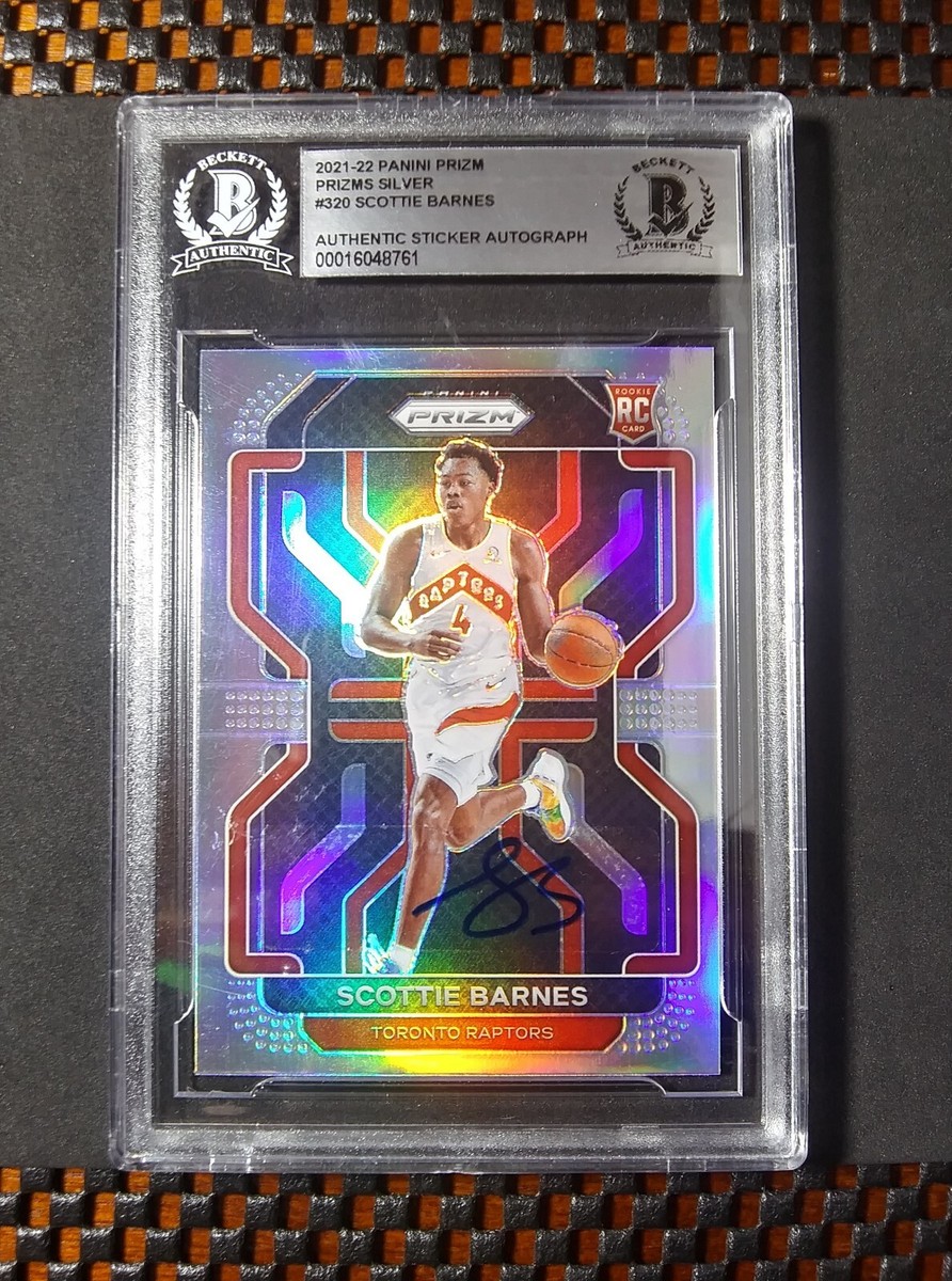 その他 Scottie Barnes RC auto prizm 2021-22 Panini Prizm Rookie Autograph Silver #320 Scottie