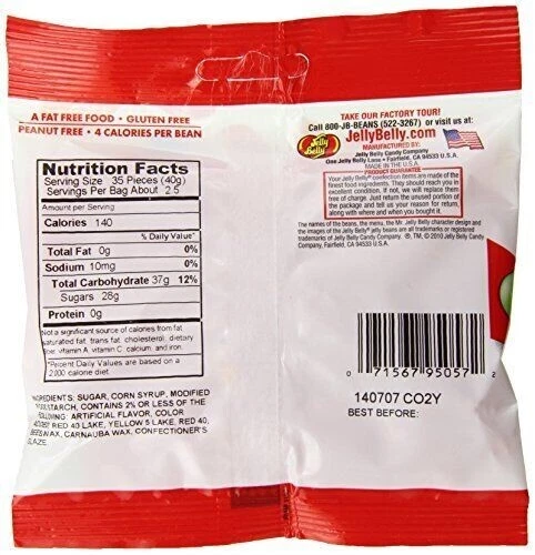 Jelly Belly Sizzling Cinnamon Jelly Beans, 3.5 Ounce (Pack of 12) - Image 2 of 4