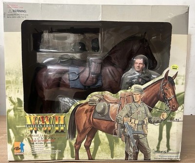 ドラゴン 1/6 WWII EASTERN FRONT 1944 軍馬&兵士 Dragon 1:6 12” Figure & Horse WW2 Eastern Front 1944 - Blitz and