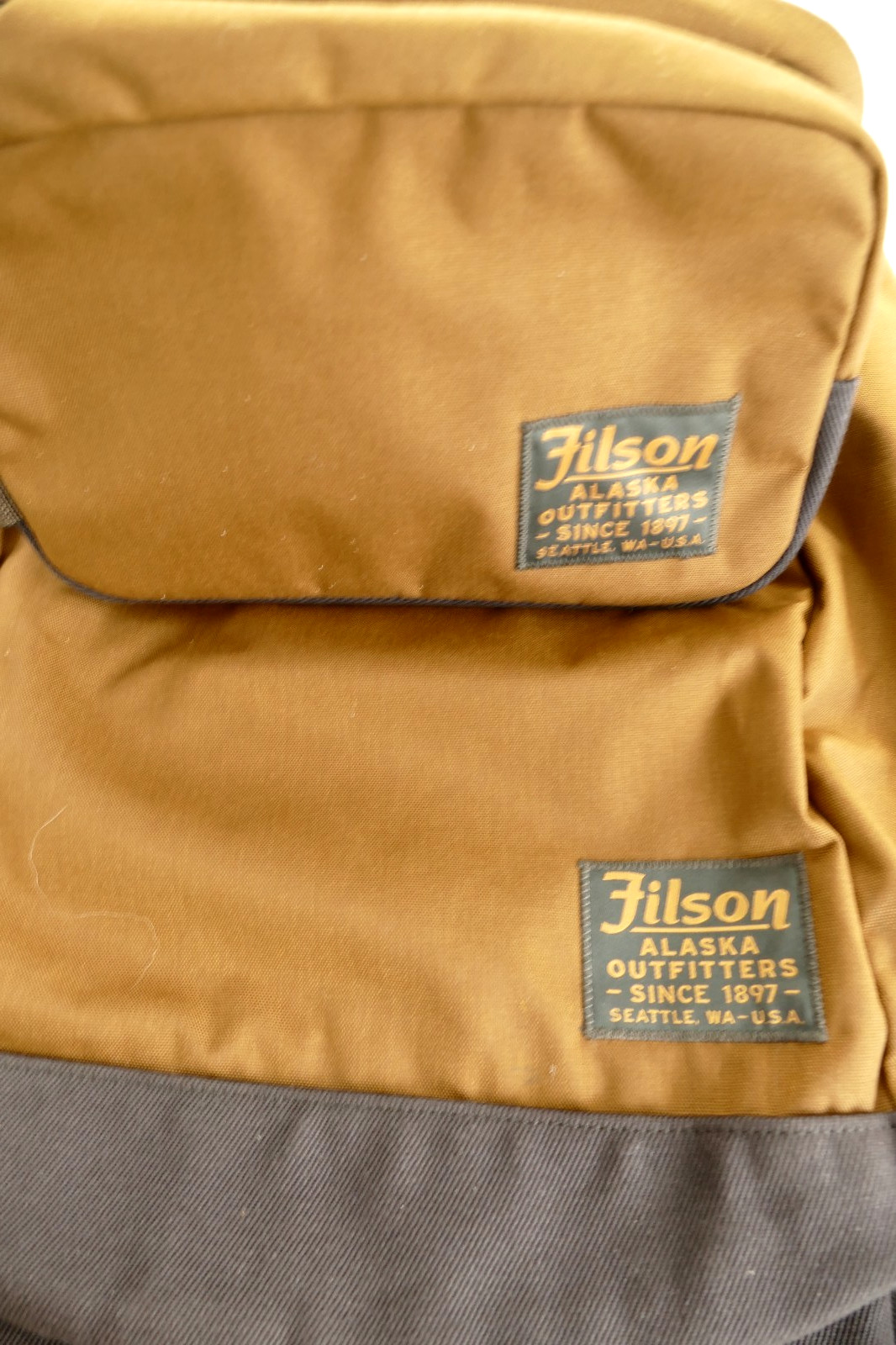 FILSON BALLISTIC NYLON BACKPACK AND TRAVEL PACK-WISKEY-NEW- rrp £260 - £125 image 10