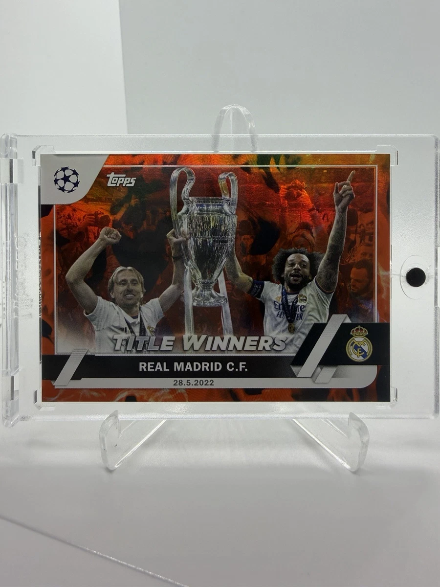 UEFA Champions League Soccer Real Madrid Sports Trading Cards