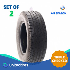 Set Of 2 Used 26570r17 Michelin Defender Ltx Ms 115t - 732