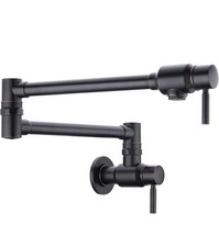 BAGNOLUX Oil Rubbed Bronze Pot Filler Faucet - Effortless Convenience 
