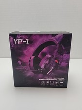 YPBDAN Wireless Gaming Headset for PS5, PS4, PC, USB Over Ear Gaming Headphones