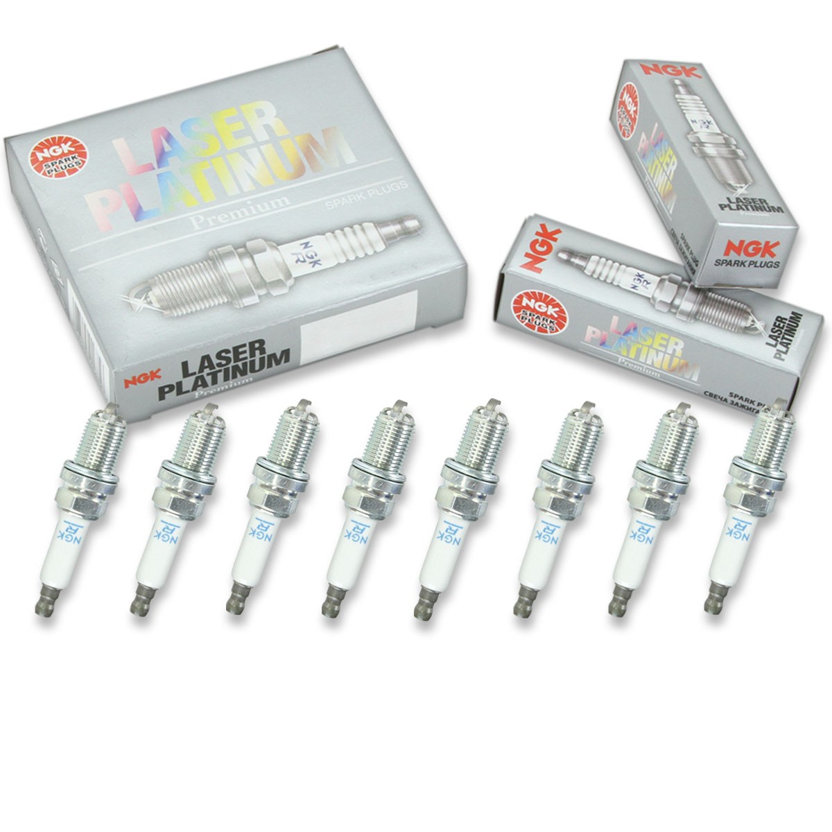 8 pc NGK 5592 PFR7W-TG Laser Platinum Spark Plugs for 101 905 621 C Ignition sy