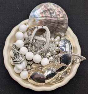 11.7oz Mystery Craft Junk Jewelry Bag: Parts Craft Bead DIY Art Scrap Repair