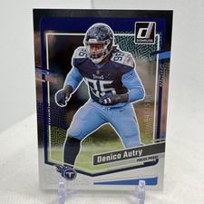 2023 Panini Donruss Press Proof Silver /100 Denico Autry #283