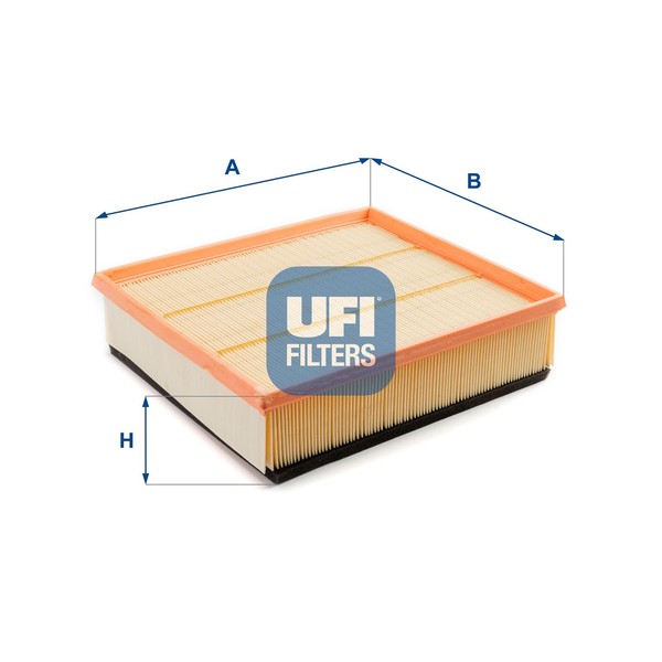 UFI Luftfilter 30.082.00 Filtereinsatz FüR 2DF VW 46 2DD Mercedes 2DG 2DL 2DM LT-image