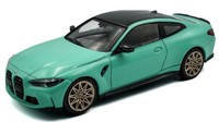 BMW 4 / Serie M4 Coupe Competition (G82) 2023 MintgrüN 1:43 Modell 4316002