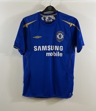 Chelsea Centenary Home Football Shirt 2005/06 Adults Medium Umbro E573