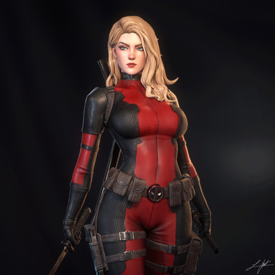Lady Deadpool Figure / Statue various sizes
