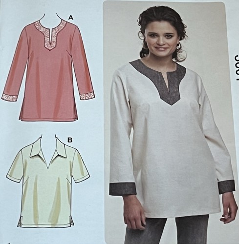 KWIK SEW Pattern 3601 Pullover Tunika XS-XL Neu Sealed 2008 Kerstin Martensson - Bild 4 von 4