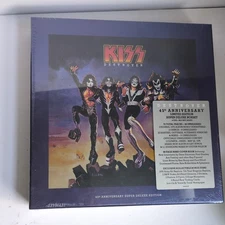 KISS: Destroyer 45th Anniversary Super Deluxe CD Box Set / Vinyl Bundle *NEW*