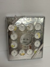 BRAND NEW Carter  s My First Year Silver Picture Frame Newborn To 1 Year Old