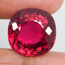 Certified PIGEON BLOOD PINK Ruby 26.10Ct Natural Untreated RADIANT Cut Exclusive