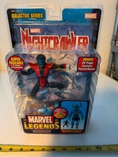 NEW MARVEL LEGENDS GALACTUS SERIES NIGHTCRAWLER FIGURE WITH COMIC BOOK