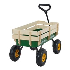 Waterproof Hardwood Toddler Wagon 551lb Garden