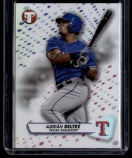 ADRIÁN BELTRÉ 2023 TOPPS PRISTINE REFRACTOR TEXAS RANGERS #57