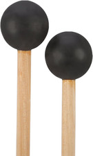 Bell Mallets Glockenspiel Sticks, Rubber Xylophone Mallet Percussion with Woo...
