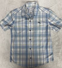 tommy bahama button up casual Collar Shirt Kids Youth Medium 7/8