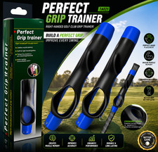2 Golf Grip Trainer - Non-Slip Durable Material, Portable Aid for Fixing Slices