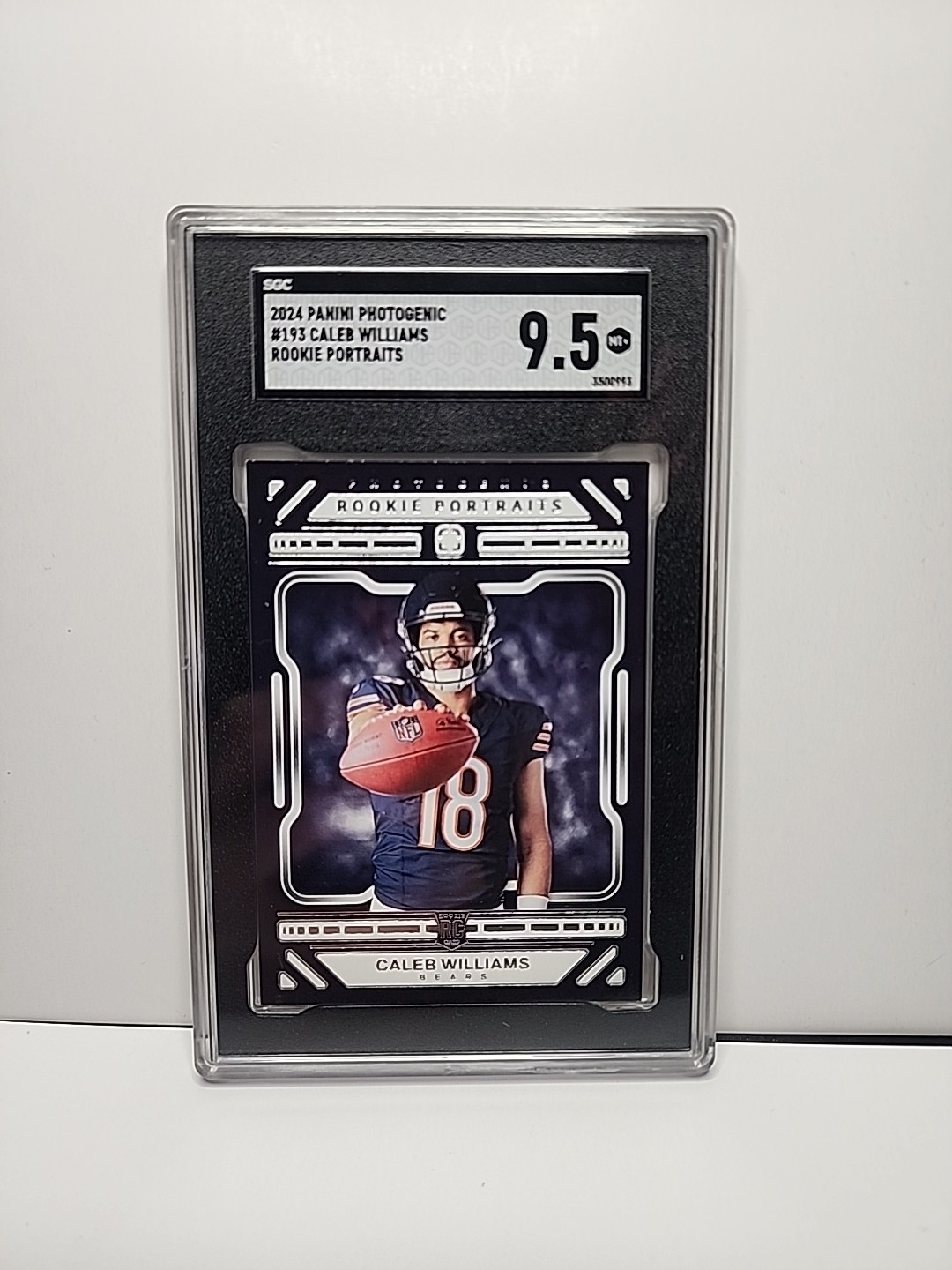 2024 Panini Photogenic - Rookie Portrait Caleb Williams #193 (RC) SGC 9.5 MT+