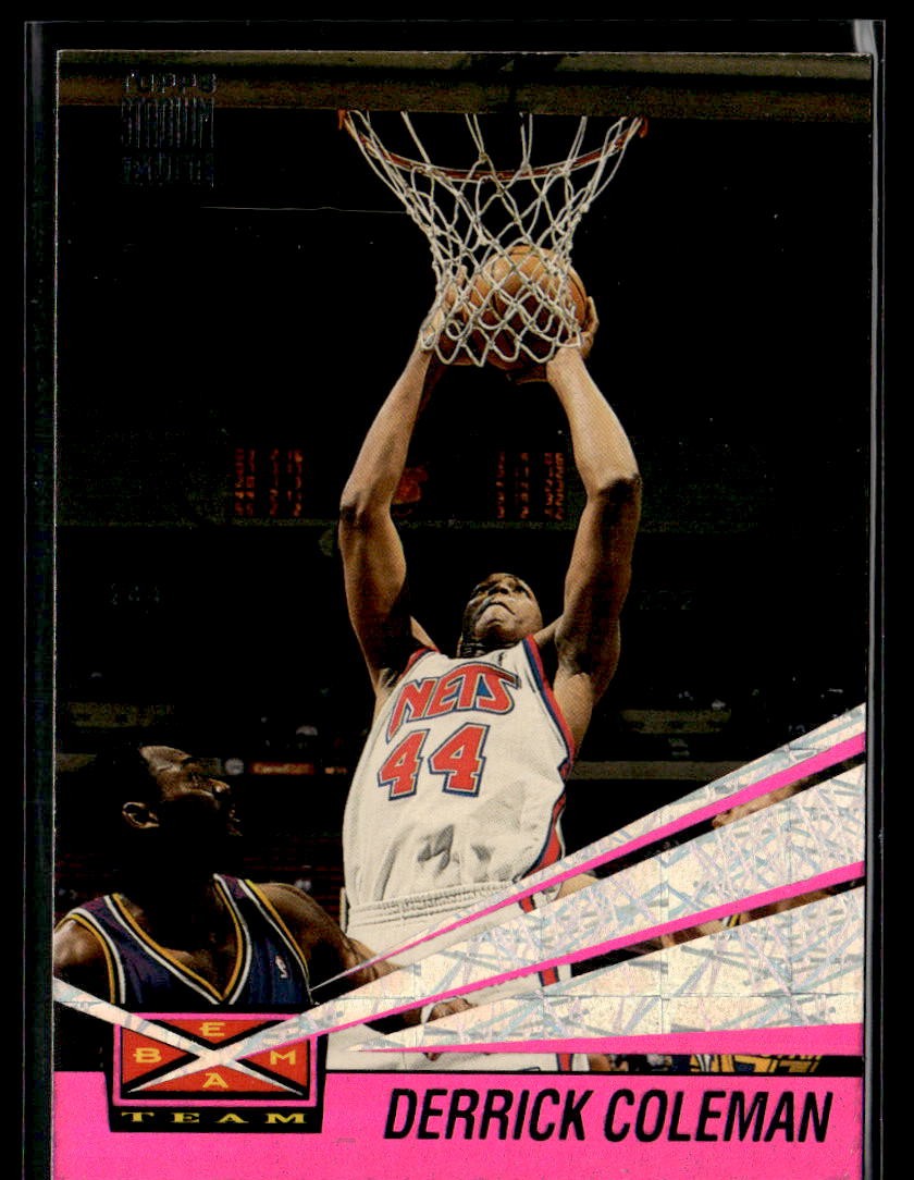1993-94 Topps Stadium Club Beam Team Derrick Coleman #7 VG