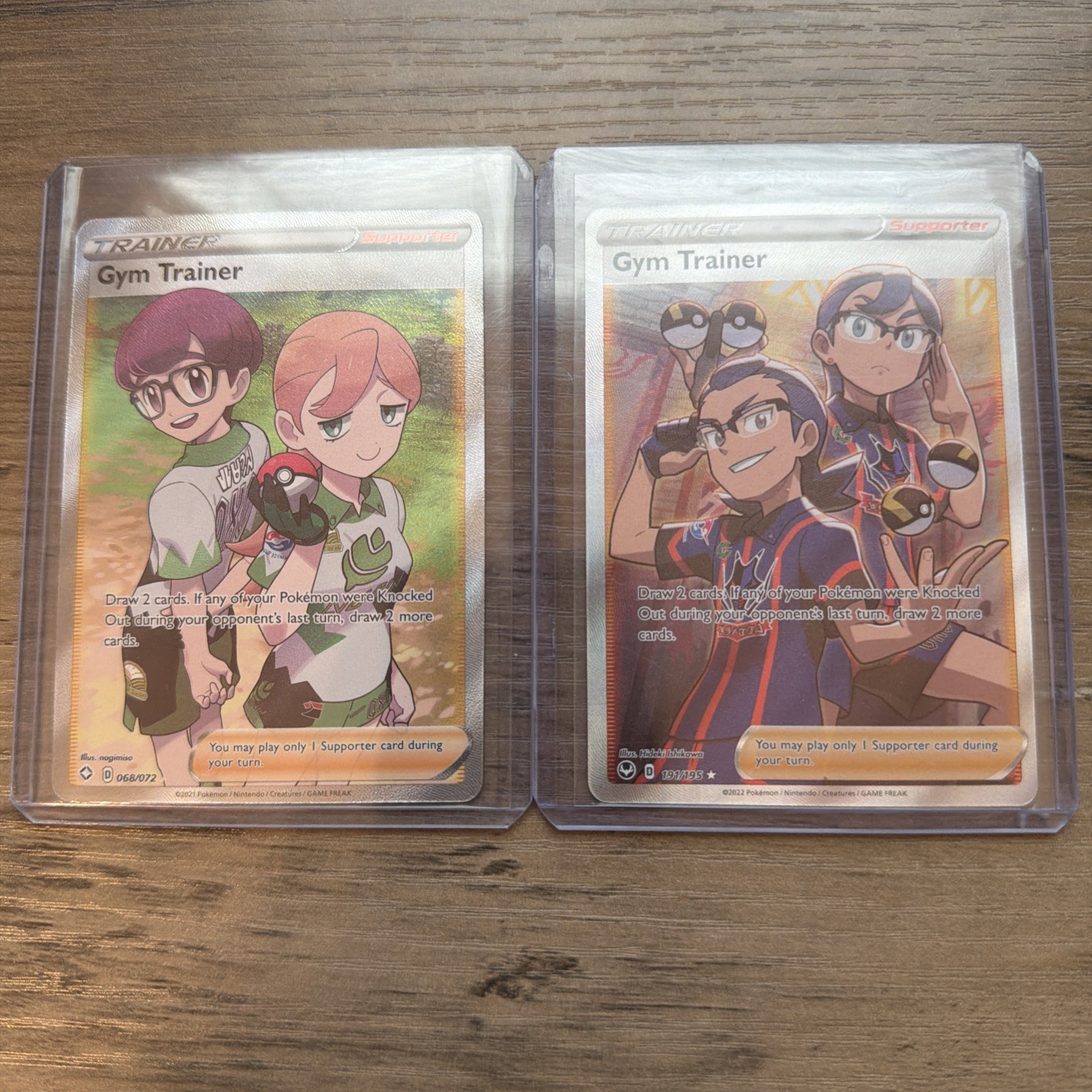 Gym Trainer 191/195 068/072 Silver Tempest Full Art Pokemon Card NM