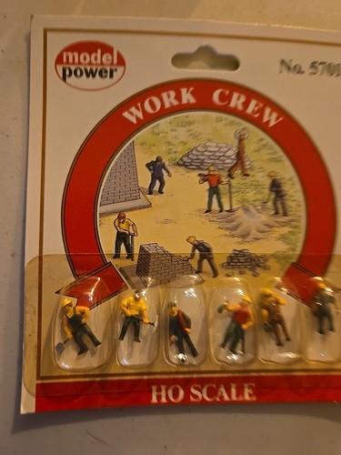 Model Power #5701 HO scale "Work Crew" - Picture 7 of 7