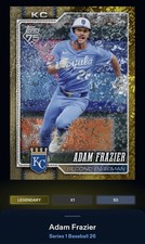 26 Topps Bunt DIGITAL Series 1 Gold Holofoil LEGENDARY 50cc Adam Frazier