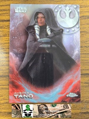 2025 Topps Chrome Star Wars #CE-1 Ahsoka Tano COSTCO SUPER BOX