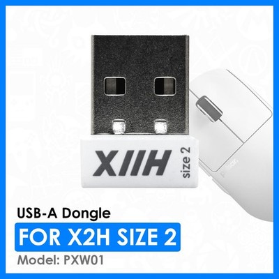 Genuine OEM Pulsar USB-A Dongle for X2H Size 2 Gaming Mouse | White | MPN: PXW01