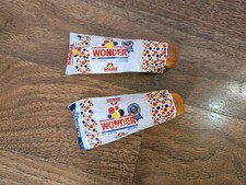 Vintage 90s Tyco Kitchen Littles Wonder Bread Loaf Barbie Doll Food Miniature