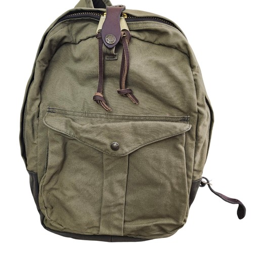 Filson Journeyman Backpack Otter Green Tin Cloth Rugg… - Gem