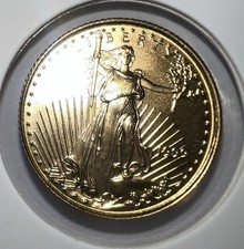 1999 1/10 oz Gold American Eagle Brilliant Uncirculated! 5749.90 per troy oz